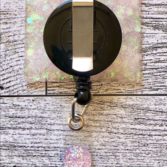 Adorable Cow Rose Badge Reel - Picture 2 of 4